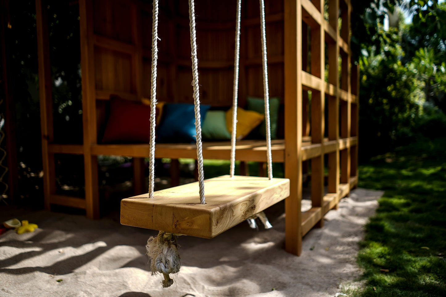 In-house designed and crafted jungle gym for active children 3