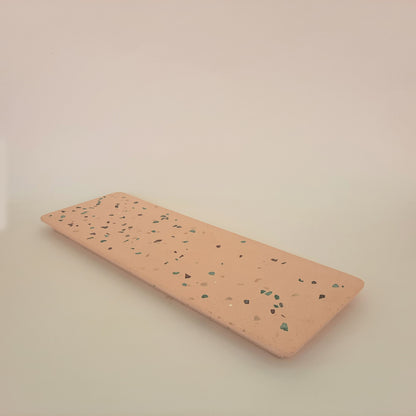 Handmade terrazzo serving platters and trays.4.2