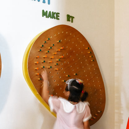 Our in-house designed and crafted playboard for children. 3