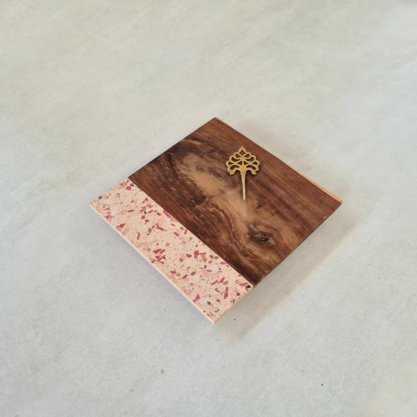 Terrazzo + Wood Platters