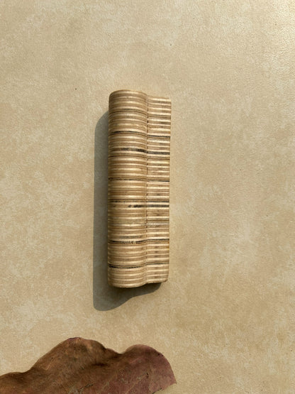 Sediment series of handles made with wood. 4